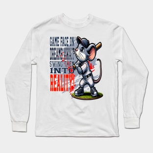 Hit Your Dreams Out of the Park Long Sleeve T-Shirt